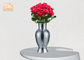 Vases classiques à Tableau de planteurs de fibre de verre de mosaïque de miroir pour le mariage à la maison d'hôtel