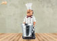 Support de table de vin de statue de chef italien de restaurant de portes-bouteilles de chef de Polyresin